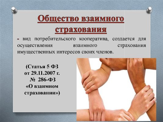 Общество взаимного страхования (ОВС) 1 – Студенты России